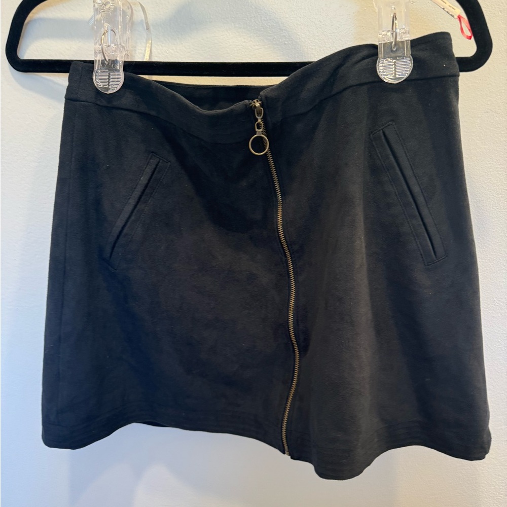 Abercrombie suede mini skirt